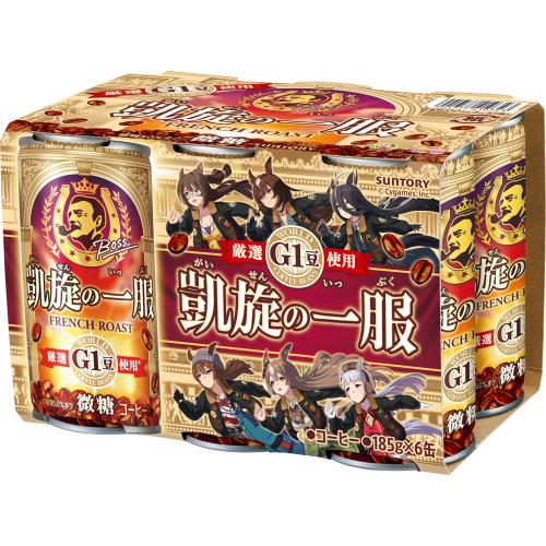 サントリー　ボス凱旋の一服6缶　185g×6本×5個セットのサムネイル