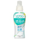 ライオン　ソフラン　プレミアム消臭　フレッシュグリーンアロマの香り　本体　510ml