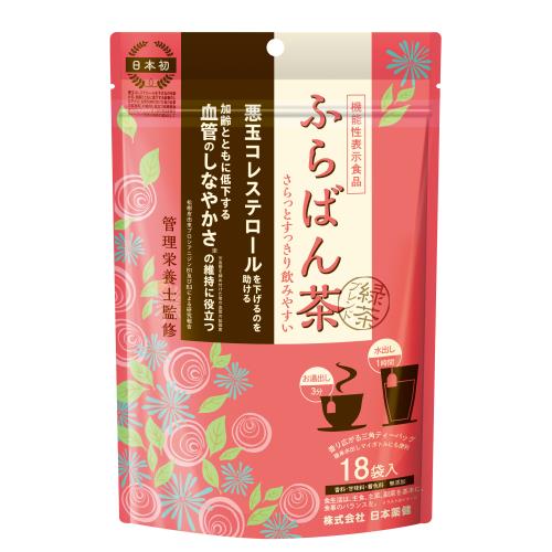 【エントリーP5倍】日本薬健 ふらばん茶緑茶ブレンド 18袋入 【エントリーP5倍】日本薬健 ふらばん茶緑茶ブレンド 18袋入