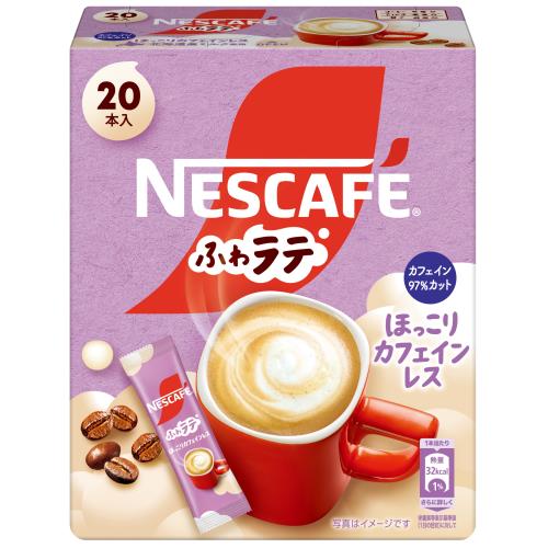 ネスレ日本 ネスカフェ ふわラテ ほっこりカフェインレス 20本入×6個セット