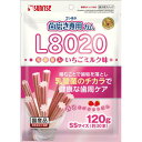 ゴン太の歯磨き専用ガムSSサイズ L8020乳酸菌入り いちごミルク味 120g