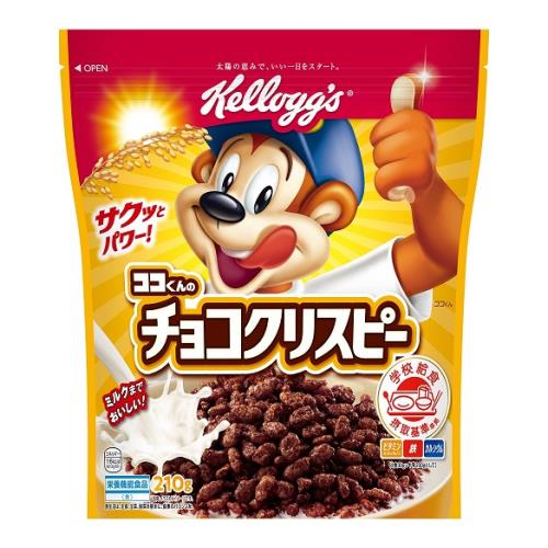 【エントリーP5倍】日本ケロッグ チョコクリスピー 210g×6個セット