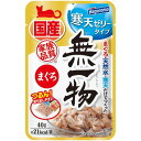 はごろもフーズ 無一物パウチ寒天ゼリー タイプまぐろ 40g