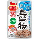 はごろもフーズ 無一物パウチ寒天ゼリー タイプかつお 40g