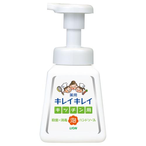 【エントリーP5倍】ライオン　キレイキレイ　薬用キッチン泡ハンドソープ　本体　230ml