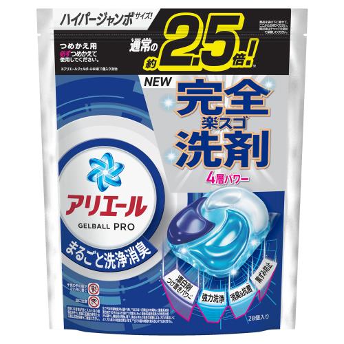 P＆G　ジャパン　アリエール　洗濯洗剤　ジェルボール　プロ　まるごと洗浄消臭　...