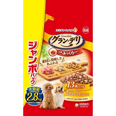 【エントリーP5倍】ユニチャーム　グラン・デリ　ふっくら13歳用　2.8kg