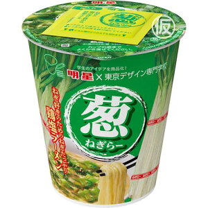 明星 東京デザイン専門学校コラボ ねぎらー 鶏塩ラーメン 91g×12個セット