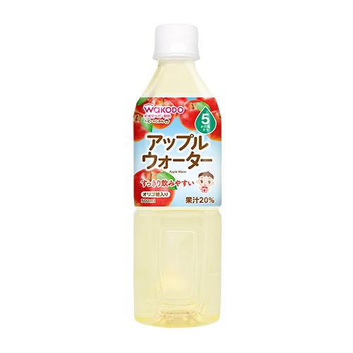 【エントリーP5倍】アサヒグループ食品　ベビーのじかん　アップルウォーター　500ml