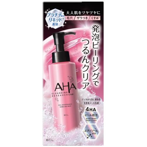 BCL　クレンジングリサーチ　EXO　ピールメンテナンスバブルジェルウォッシュ　120ml