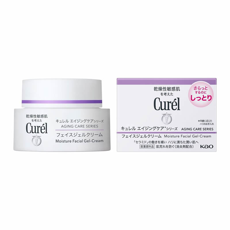 KAO - 【あす楽】花王　キュレル　エイジングケアシリーズ　ジェルクリーム　40G