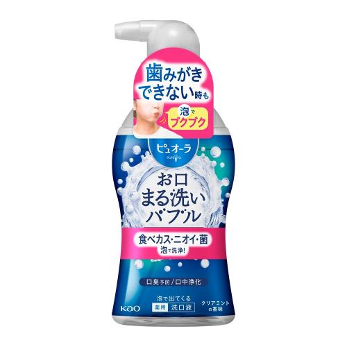 商品説明歯みがきできない時も泡でブクブク！約1千万個の泡（※1）が、勝手に汚れ（※2）を分散。食べカス・ニオイ・菌を洗浄、お口まる洗い。20〜30秒ほどブクブクし、吐き出すだけ。水ゆすぎ不要。殺菌成分CPC（塩化セチルピリジニウム）が原因菌を殺菌し、口臭予防。洗浄剤（無水ピロリン酸Na）がお口まるごと浄化（医薬部外品）※1：1回あたりの推奨使用量から算出　※2：食べ物由来のタンパク質や脂質、水分等の混合物広告文責株式会社ウェルパーク　電話番号：042-659-3716