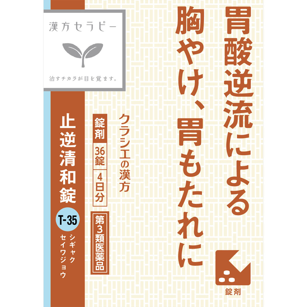 3個セット【送料無料】【あす楽】【第3類医薬品】止逆清和錠　36錠