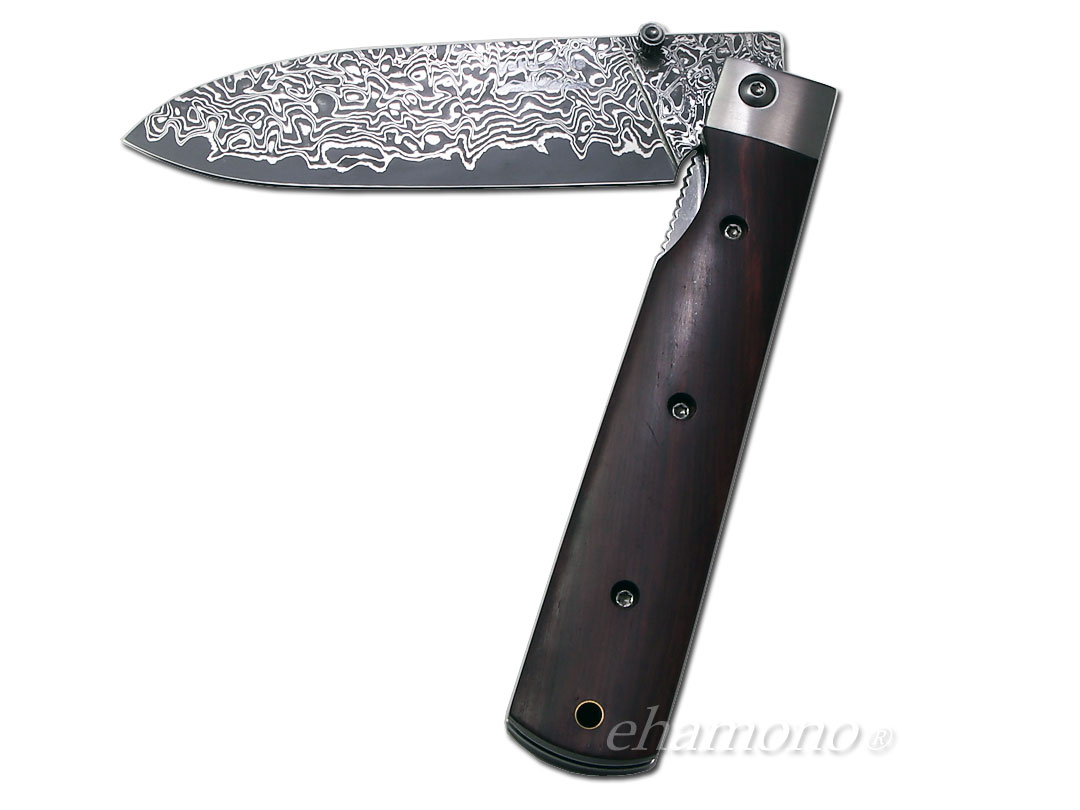 【バーベキューシェフ】ダマスカス　折りたたみ　キャンプ包丁　三徳型