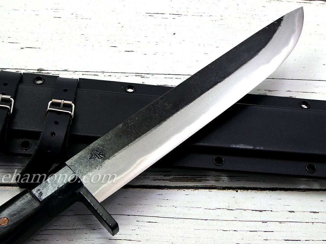 レッドオルカ　黒打剣鉈　白紙割込240