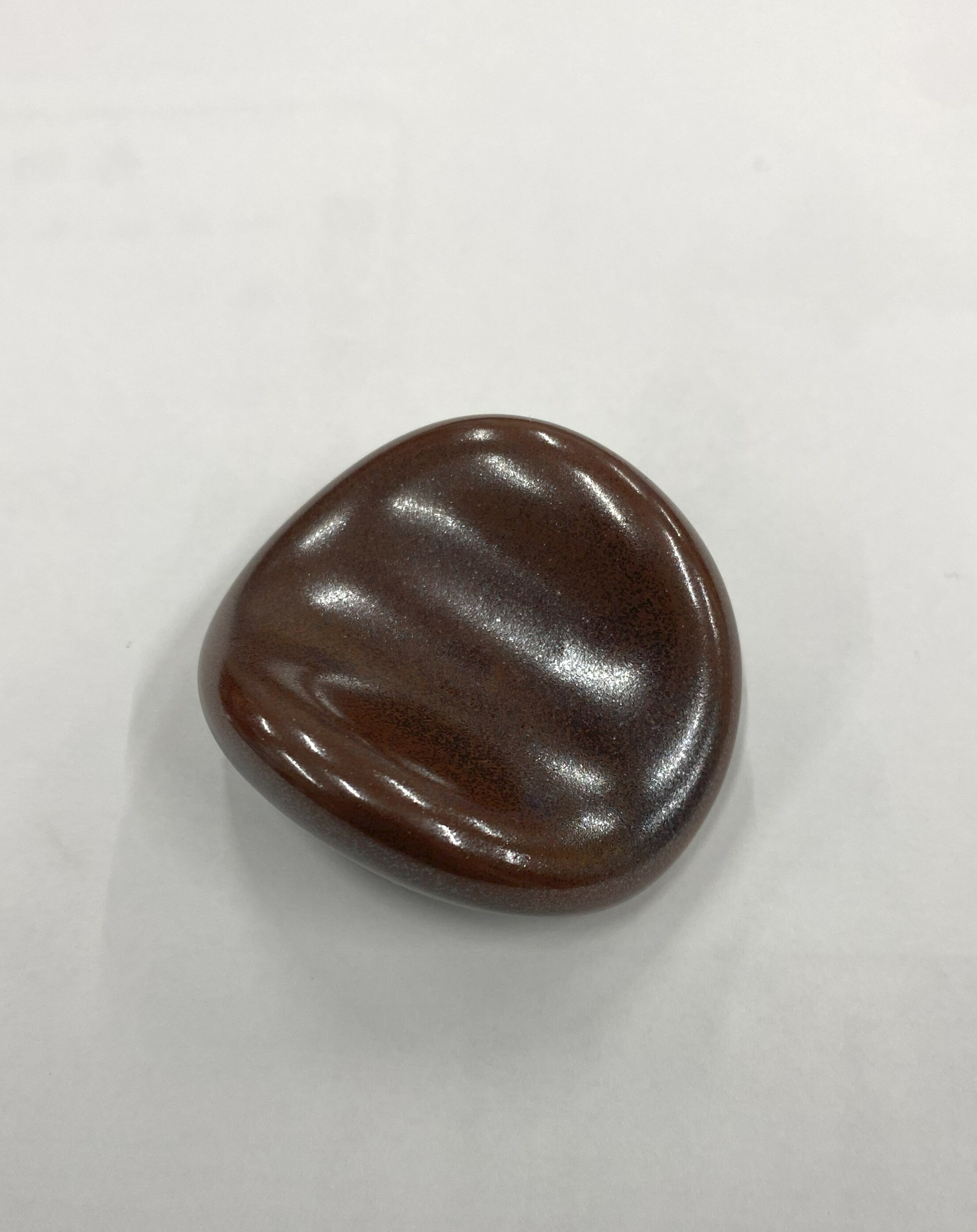 [メール便OK]リン棒置 焼物(小豆)【家具調仏具・モダン仏具・りん】