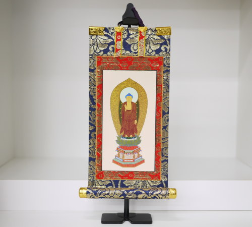 掛け軸 ご本尊(浄土宗)『30代』新金(上)【家具調仏具・モダン仏具】 掛け軸 ご本尊(浄土宗)『30代』新金(上)【家具調仏具・モダン仏具】