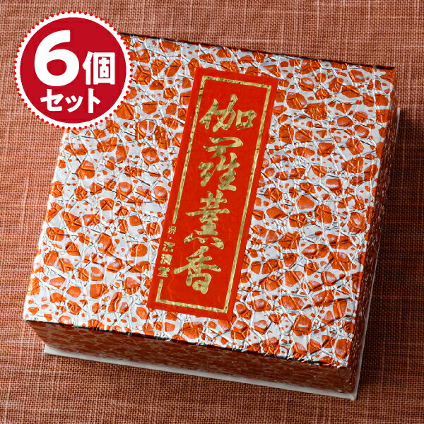 incense Sticks - 【お香・渦巻線香/貴田沈清堂】伽羅薫香（渦巻き）14枚入 たれ防止金具付 糸なしタイプ×6個セット