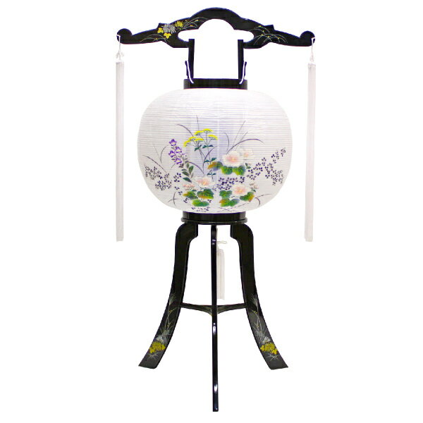 【廻転・盆提灯/ちょうちん】11号芙蓉 1つ 回転　No1