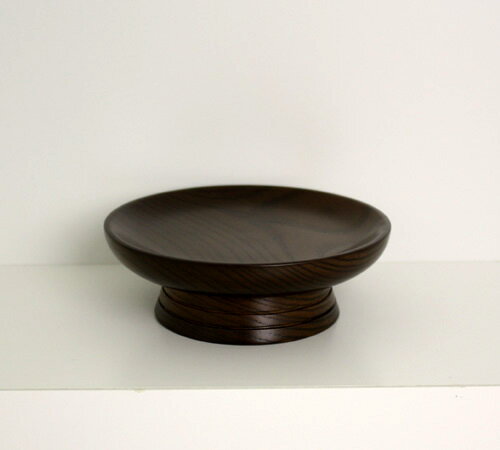 皿高月(ダーク色)【家具調仏具・モダン仏具】【#2】