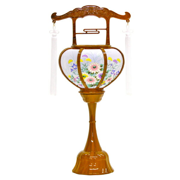 張特小(木目) 1対 回転【小型灯・盆提灯/ちょうちん】【#2】