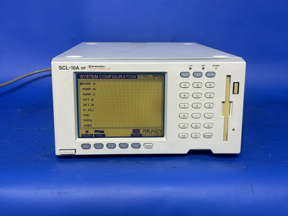 【中古】　112-2　島津製作所　SHIMADZU　液体クロマトグラフ　システムコントローラー　型番：SCL-10AVP　精密機械　分析機器　中古機器　研究　大学
