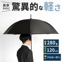 【LINE登録で5%オフクーポン配布中!】【錆びなくて軽い!】折り畳み傘並みの重さ(280g/超軽量)なのにしっかり大きい傘【カーボンファイバー】 無地 長傘 ...
