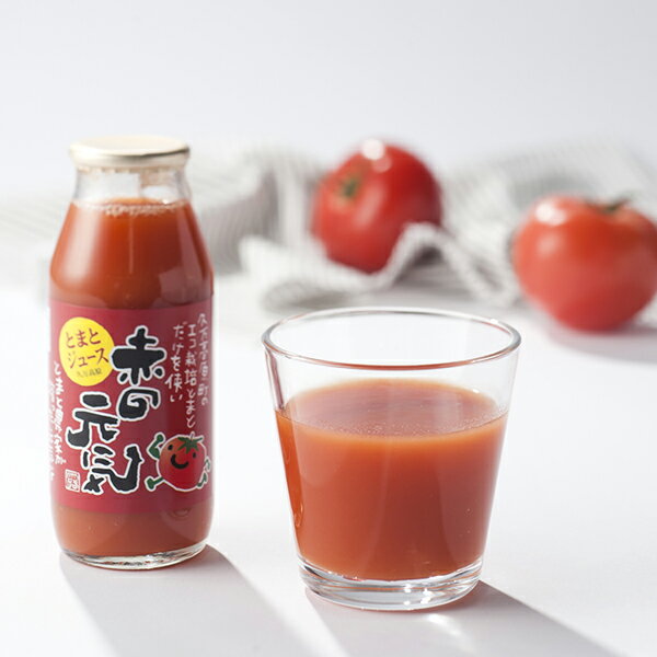 トマトジュース赤の元気 180ml×24本入｜フォレストリー