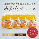 オレンジジュース ジュース えひめのみかんストレートジュース 500ml×12本セット 愛媛県産 ストレート みかん ミカン ギフト セット 引っ越し挨拶ギフト 入学卒業お祝いギフト 母の日 プレゼント 母の日ギフト