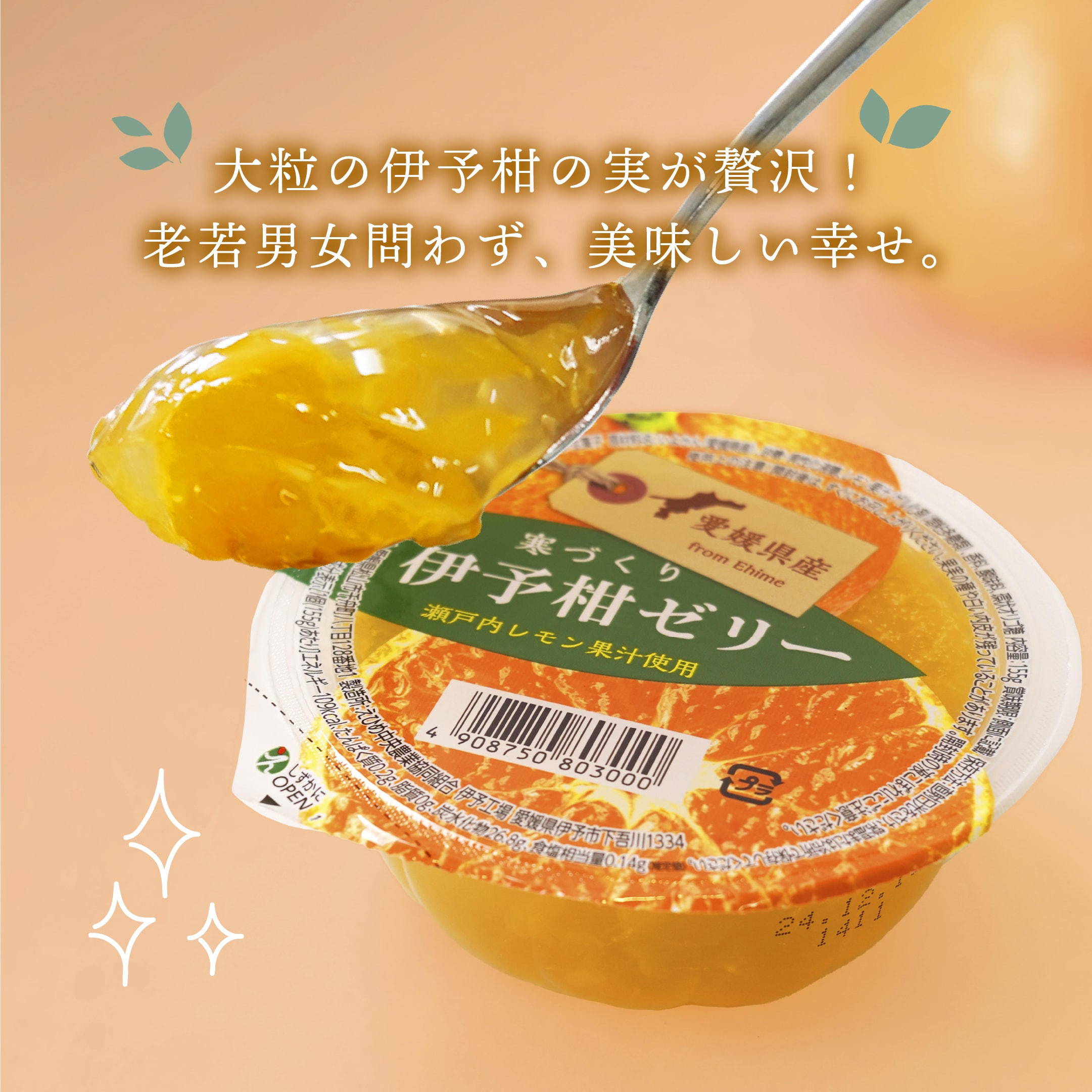 寒づくり伊予柑ゼリー 155g×12個入 愛媛県産 ギフト お菓子 ゼリー お中元 御中元 ...
