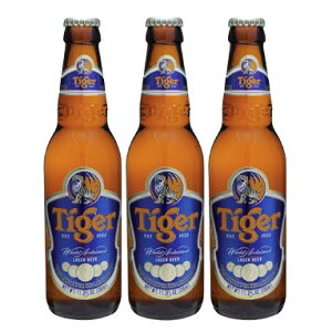 タイガービール　330ml瓶入3本　Tiger Gold Medal
