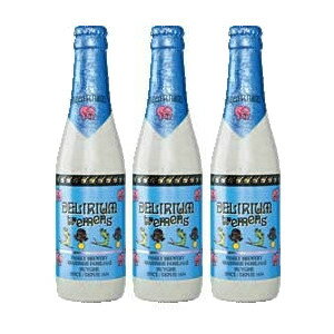 デリリュウム トレメンス瓶　Delirium Tremens ベルギー330ml　3本になります。 ラベルに描かれている象は、幸せのシンボルとも言われています。 また名前のデリリュウムトレメンスはラテン語で心理学の中で使われる言葉です。 心理状態に影響するほどのビールという意味を含みます。ラベルのかわいらしさとは 対照的にしっかりした味と苦味はこのビールの特徴とも言えます。 容量330ml アルコール8.5% タイプ：ストロングゴールデンエール　