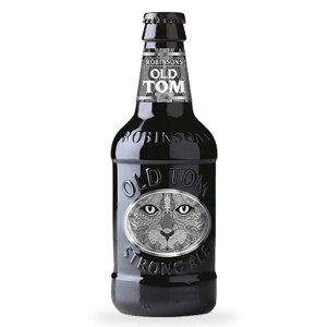 オールドトム (瓶) 330ml イギリスビール　猫モチーフ　黒ビール