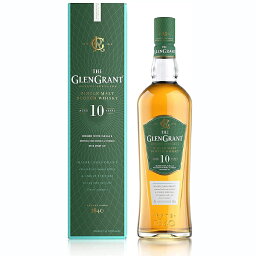 【プレゼント包装可】GLEN GRANT AGED 10 YEARS 700ml グレングラント 10年 シングルモルト ウイスキー