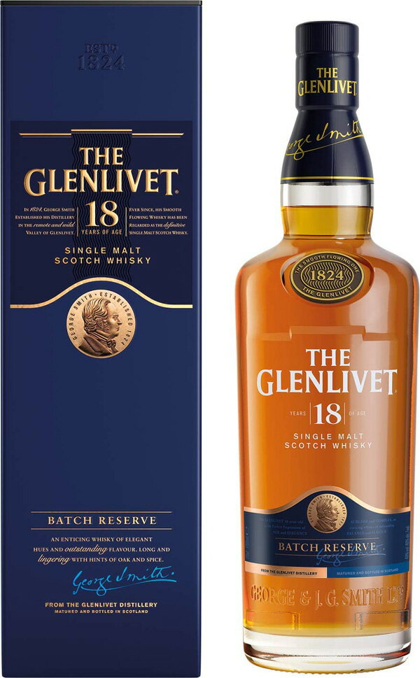 ザ グレンリベット 18年 700ml 正規品 The Glenlivet 18 Year Old