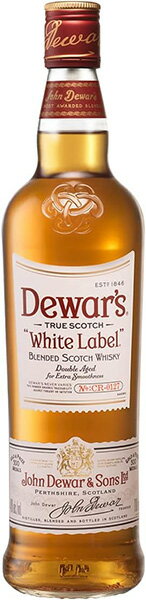 Dewar's　WHITE LABELデュワーズ ホワイト・ラベル700ml