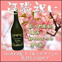 退職祝いプレゼント 名入れ彫刻 梅酒好きの方への贈り酒【プレゼント】
