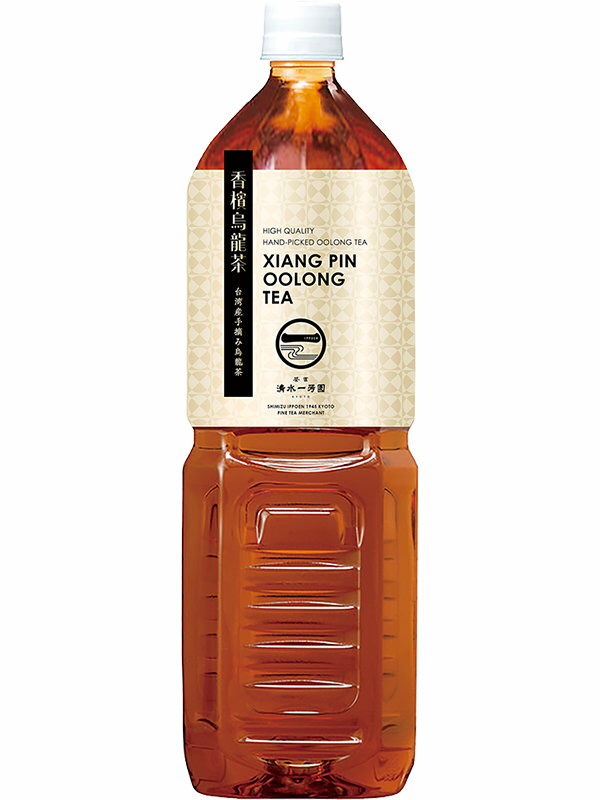 【清水一芳園】香檳烏龍茶 1500ml × 8本 1ケース［シャンピン］