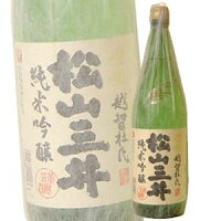 栄光　純米吟醸 松山三井　1800ml