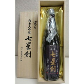 京ひな　純米大吟醸　七星剣　720ml　専用箱入り