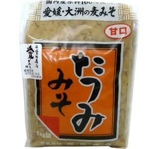 たつみ　麦みそ　粒　（甘口）700g【梶田商店】【大洲市】