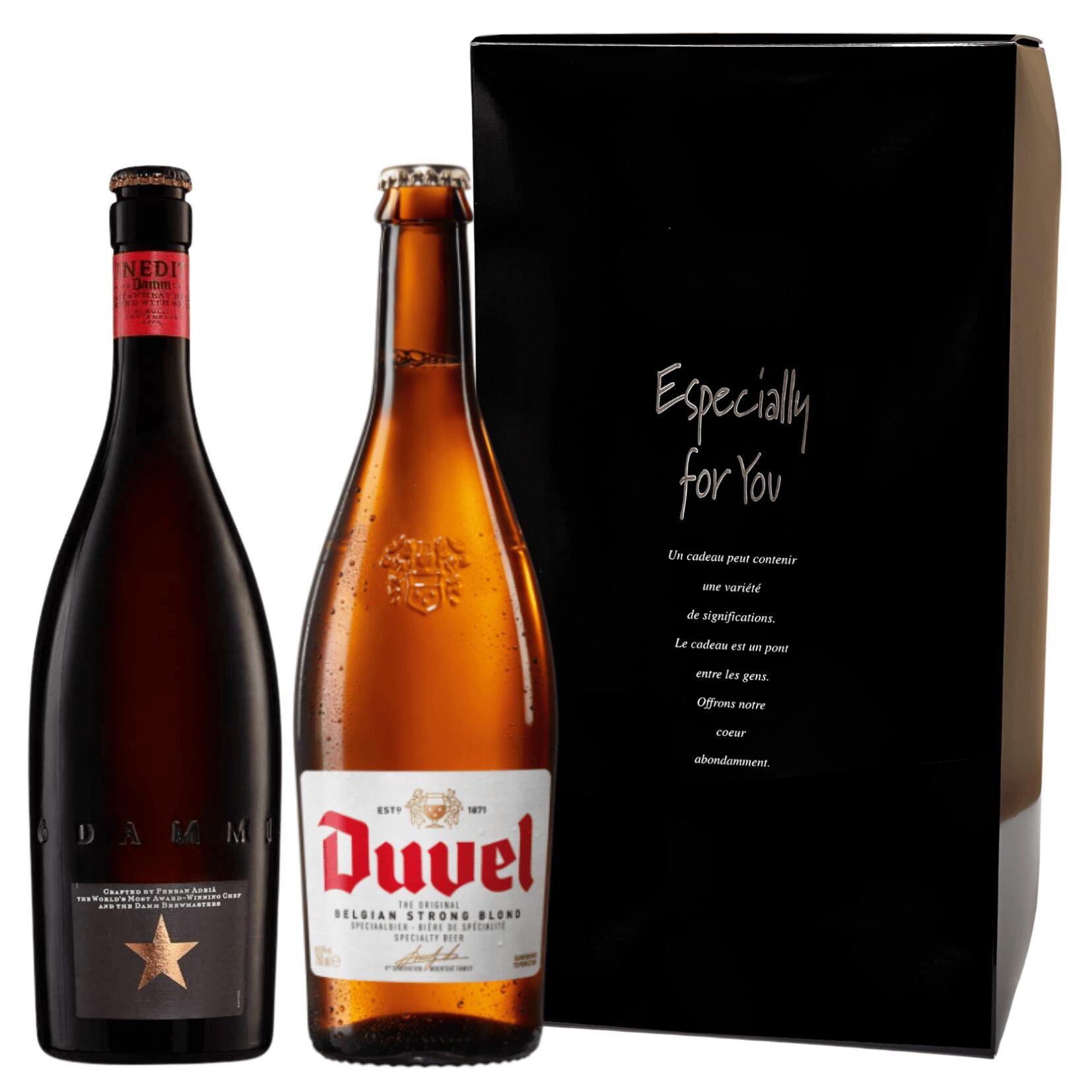 Rakuten - イネディット 750ml × デュベル 750ml [黒箱ギフトBOX]