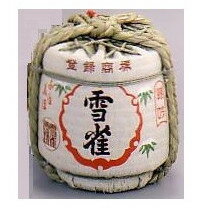 【菰樽】雪雀　上撰　辛口(からくち)1800ml　【専用箱入り】お祝