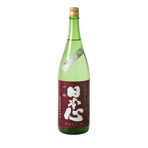 日本心　生詰瓶囲　吟醸　茄子（なす） 1800ml【武田酒造】