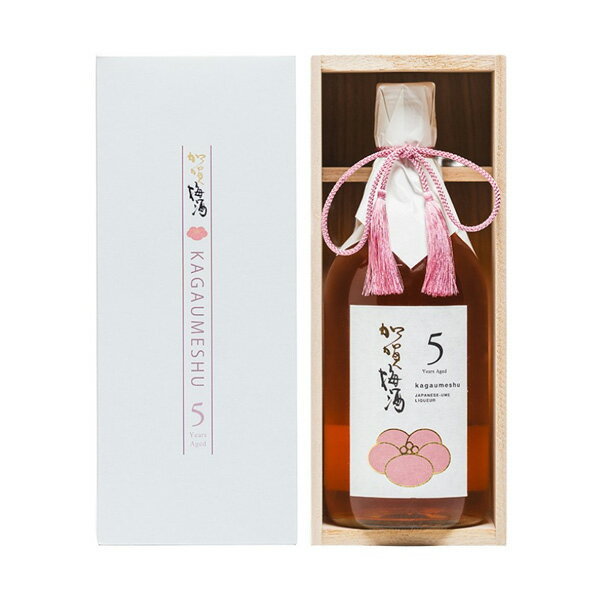 Rakuten - 【萬歳楽】加賀梅酒 五年熟成 720ml [桐箱入]