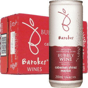 バロークス スパークリング缶ワイン 赤 250m...の商品画像