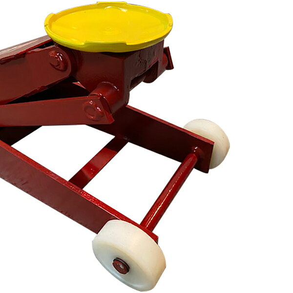 [メーカー直送業者便]MASADA 低床型 エアージャッキ （2ton）ナイロン車輪仕様 ASJ-20ML-N