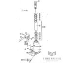  マサダ オイルジャッキ 2t MS-2用パーツ MS-2-No.28-10P