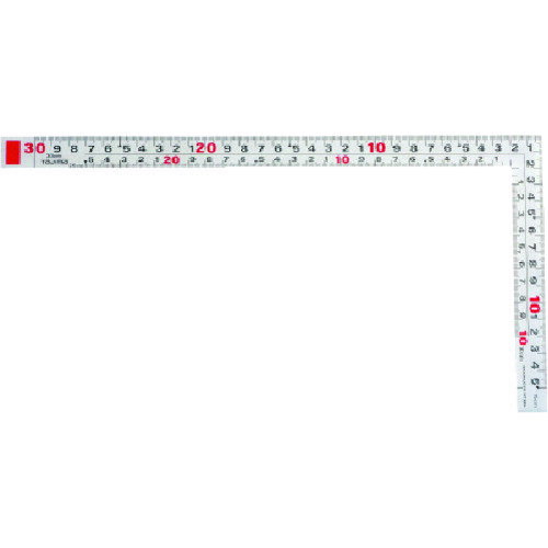 タジマ 等厚曲尺 (広幅曲尺)同目30cm KAHM3