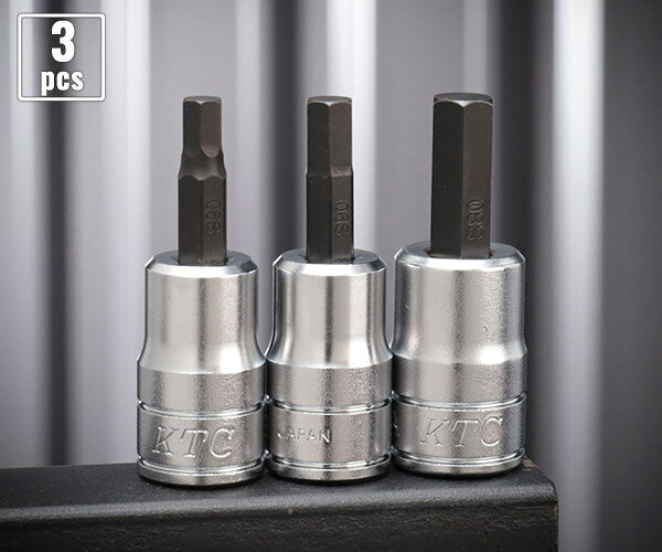 KTC BT3-S-3P 硼ȥإӥåȥå3å (BT3-05S,06S,08S) 9.5mm(9.5sq.)(...